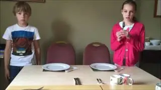set the table
