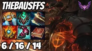 Thebausffs Gragas Support vs Thresh 11/07/2025