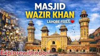 Lahore Streets, Wazir Khan Mosque & Childhood Ice Cream 🍦 | Full Family Vlog