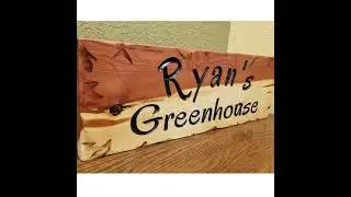 Creating Custom Cedar Signs | How its made | #craftedcarvings | #shorts
