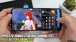 Oppo A78 4G Honkai: Star Rail Gaming test