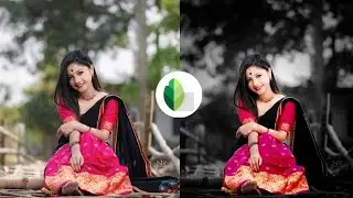 Snapseed Urban Black color background editing | Snapseed Photo Editing Tutorial