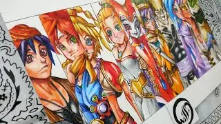 Chrono Trigger x Chrono Cross / Drawing Style Game