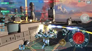 War Robots: Can Teth Take Down 8 Enemies Alone? #warrobots @angrywr