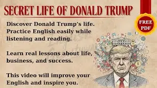 Unstoppable: The Secret Life of Donald Trump | Learn English Through Story | Listening Practice