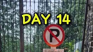 DAY 14! 30X PUSH UP, SKUAT, BARBEL, & 3KM RUN