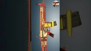How FN SCAR-L Works (Slow Motion Cutaway Animation)