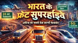 भारत के फ्रेट सुपरहाइवे | Freight Corridors Changing India 🚛🇮🇳