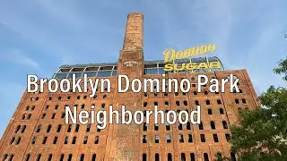 ⁴ᴷ⁶⁰ Virtual Walking Tour Domino Park Brooklyn NYC