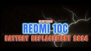 Redmi 10C Battery Replacement - Heartcoded Tutorial