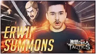 I CAN'T BELIEVE THAT JUST HAPPENED! NEW Erwin Summons! Attack on Titan Tactics