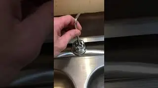 Faucet installs from the top! 💦 🤯 #plumber #plumbing #diy #handyman #water #faucet #howto