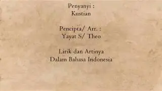Budak Jalanan - Kustian Lirik dan Artinya (Dalam Bahasa Indonesia)