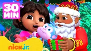 Dora | Dora redt de feestdagen! 🎅 30 min | Nick Jr. Nederlands