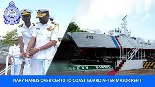 Navy hands over CG410 to Coast Guard after major refit