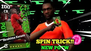New Spin Trick For Lbrahima Konate POTW in eFootball 2026 💥 #efootball #pes