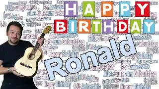 🎉 Happy Birthday Ronald - Das Geburtstagslied f&uuml;r Ronald 🎉
