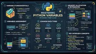 Python Interview Preparation in 10 Days – Day 1 | Variables in Python