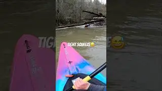 don&rsquo;t forget to duck😂 #river #funny #kayaking #shorts #youtube #subscribe #gopro #fun #adventure