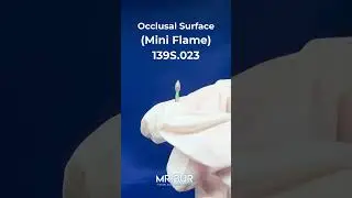 Mini Flame Bur | Diamond Dental Bur