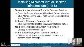 Server Virtualization Chapter 9: Installing the MS Virtual Desktop Infrastructure