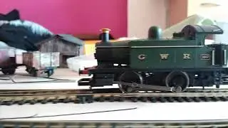 OO Gauge, running Hornby HR and GWR steam locos. - North-End sidings