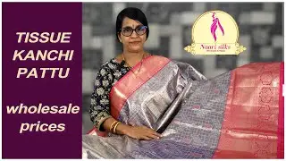 Semi Kanchi Pattu Sarees | New Meenakari Designs | Lightweight Pattu @NaariSilks #wholesalesarees