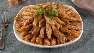 محشي كرمب و سر التسوية الصح و اللون الجميل اجمل أكله تدفينا بخلطه الرهيبه و بانيه محمر و مقرمش😋👌