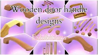 Unique wooden door handle designs  🚪🪑🔨🛏  #WoodenDoorHandles #HomeDecor #woodworking #diy