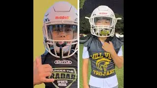 BRADY LAU - 2019 JPS SPRING SEASON D3 TACKLE FOOTBALL MILL VILL TROJANS