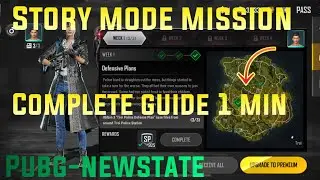 PUBG NEWSTATE ALL 3 STORY MODE MISSION | COLLECT 3 TROI POLICE POSTER |