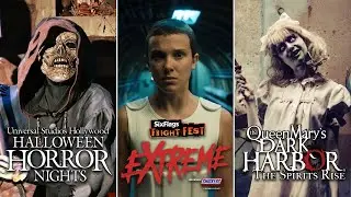 MAJOR HAUNT UPDATES!! Halloween Horror Nights, Six Flags Fright Fest, Queen Mary Dark Harbor & more!