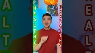🍏 Healthy or Not? 🍔 Fun Food Game for Kids! #kids #learning #eat