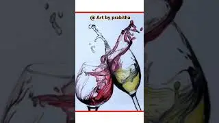 For drinks lovers 😍😍#drawing#drink#drinks#drawingdrawing#draw#artdrawing#art#artist#3d#3danimation
