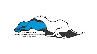 FCI European Lure Coursing Championship 2019 Day 1, track 1