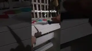 I Made The Dream Knife out of paper to save sprunkis in my dream. #horror