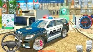 Police Car Protect Serve Simulator Game 2022 - SUV 3D Car Driving - Android Gameplay #viral #fyp  
