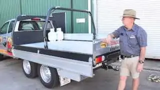 Dingo 'Eye-Tie' Steel & Aluminium Ute Trays