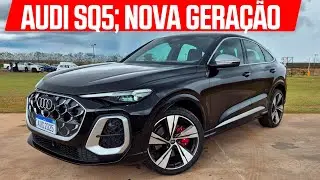 Novo AUDI SQ5; detalhes da nova geração do SUV cupê