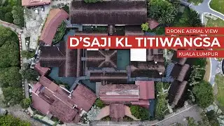 DRONE AERIAL VIEW - FELDA D'SAJI KL TITIWANGSA