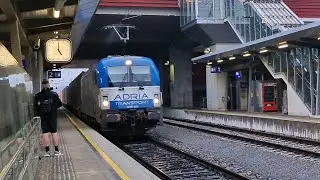 Durchfahrt einer Adria Transport 1216