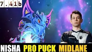 🤯 NISHA [PUCK] MID 7.41b- DOTA 2 HIGHEST MMR MATCH#dota2   #dota2gameplay