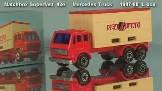 Matchbox  Cars  1977 Mercedes Truck  #adultdiecast