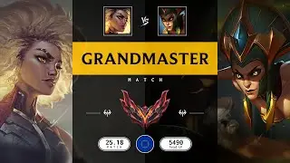 Grandmaster Match: Super Rell vs Super Cassiopeia - EUW server Patch 25.18