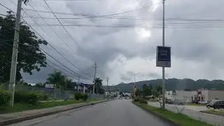 Driving into Fair View Plaza | Alice Eldemire Drive | Jamaica
