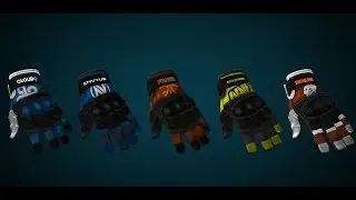 CS GO PRO TEAMS GLOVES - WIP