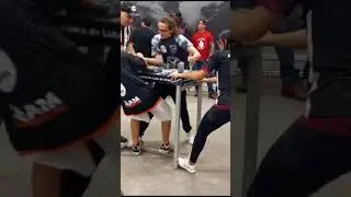 Brazilian Armwrestling HIT #armwrestling #sports #brazil #devonlarrat #deniscyplenkov #saginashvili
