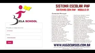 Sistema Escolar PHP - Aula 07 - Inserindo logo da página login