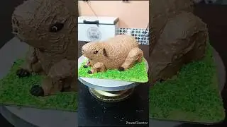 amazing animal cake | rat 🐀 shape design cake |birthday cake decoration ideas #shorts #viral