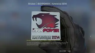 CS:GO - Sticker | ibuypower katowice 2014